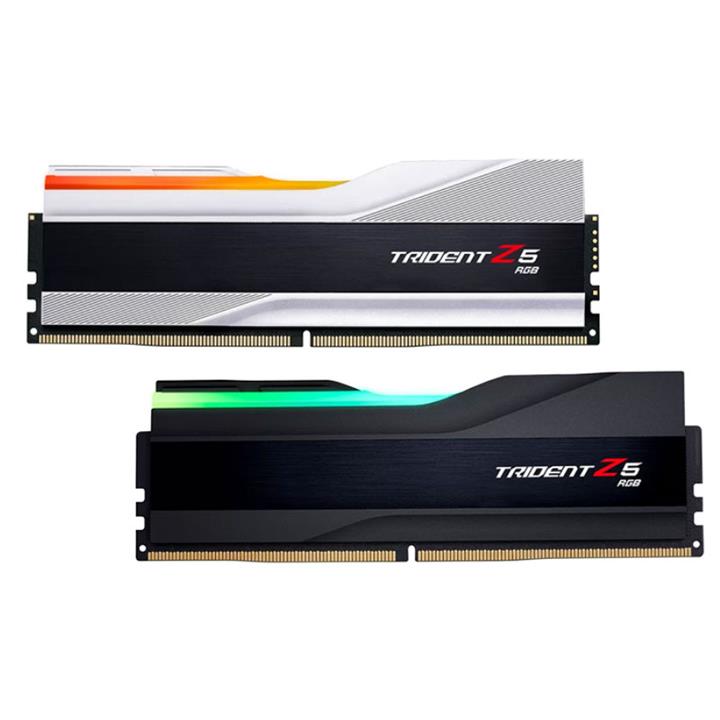 رم دسکتاپ Gskill مدل Trident Z5 RGB 32GB 16GBx2 6000MHz CL36 DDR5